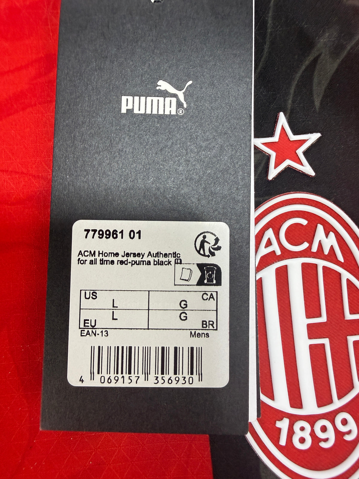 AC Milan 2025/26 Authentic Ultraweave Home Shirt – Giménez #7 – Large