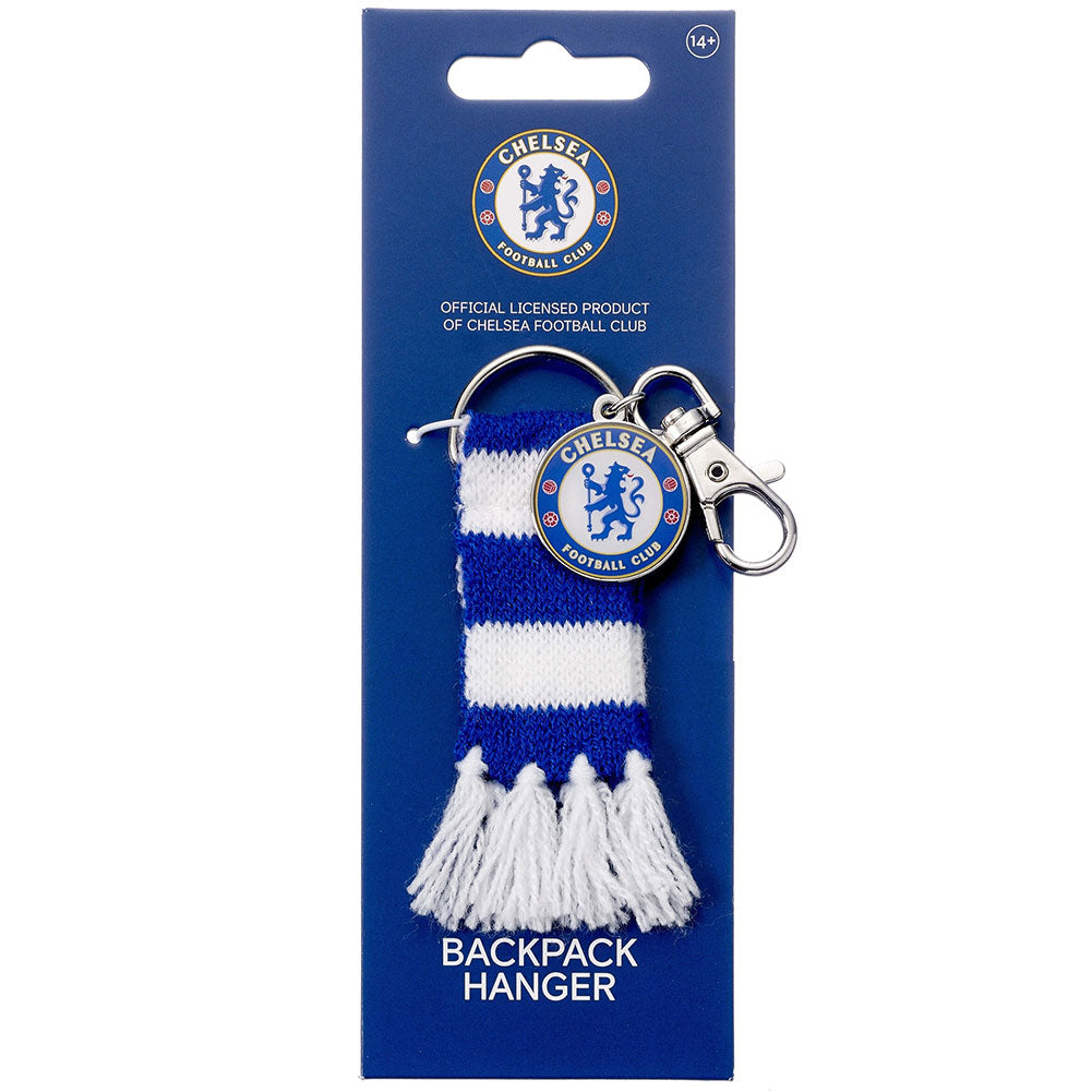 Chelsea FC Blue Bar Scarf Bag Charm Official Licensed Accessory