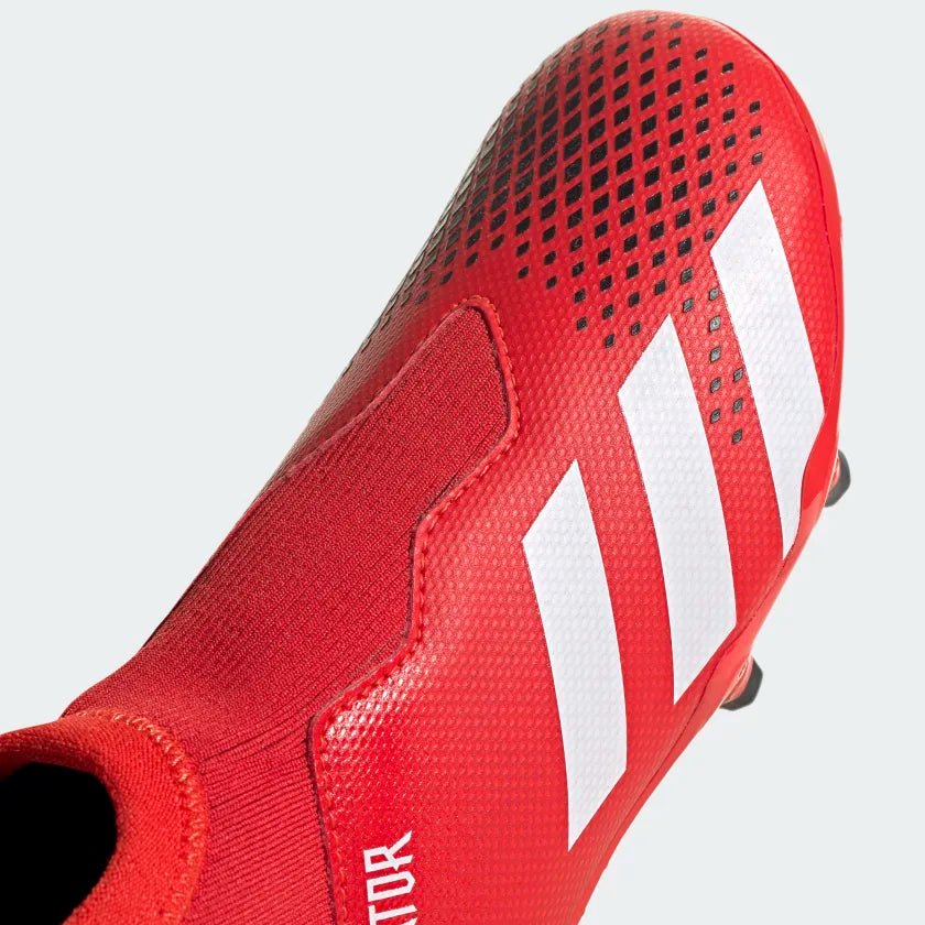 Adidas Predator 20.3 FG Kids Football Boots - Red - Morton’s football vault