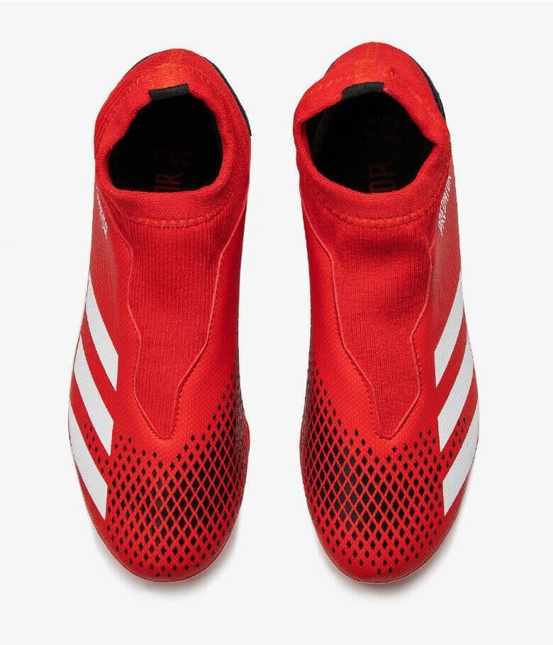 Adidas Predator 20.3 FG Kids Football Boots - Red - Morton’s football vault