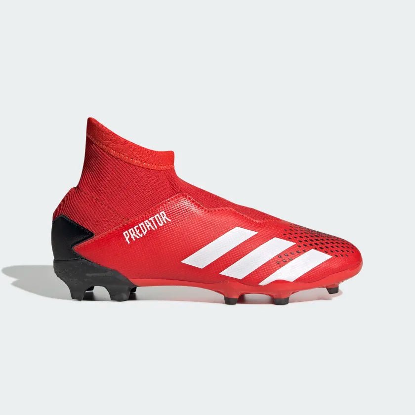 Adidas Predator 20.3 FG Kids Football Boots - Red - Morton’s football vault