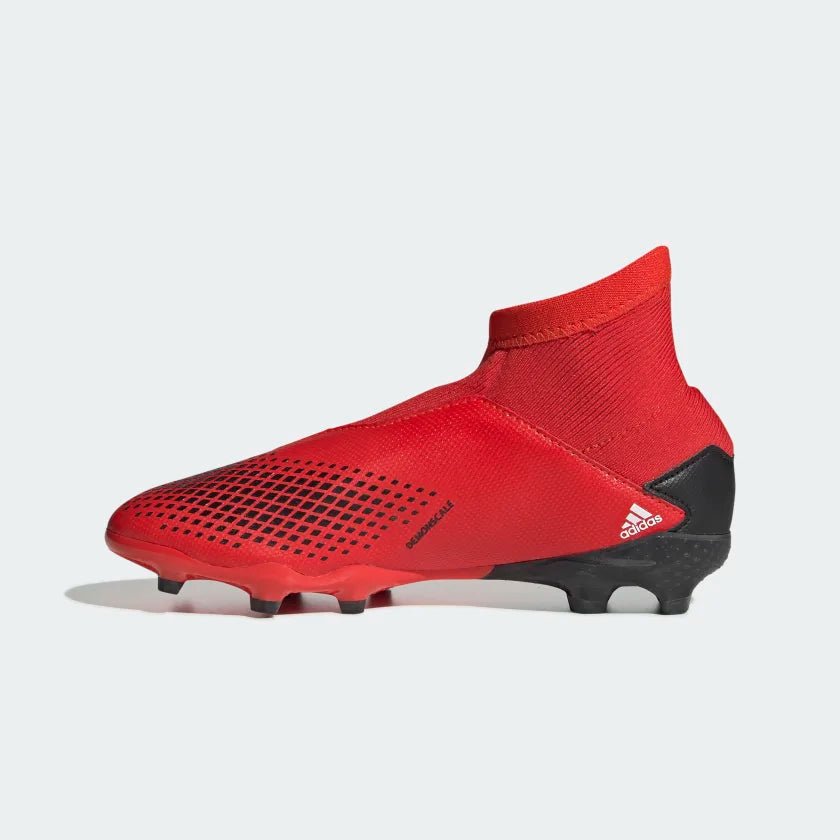 Adidas Predator 20.3 FG Kids Football Boots - Red - Morton’s football vault