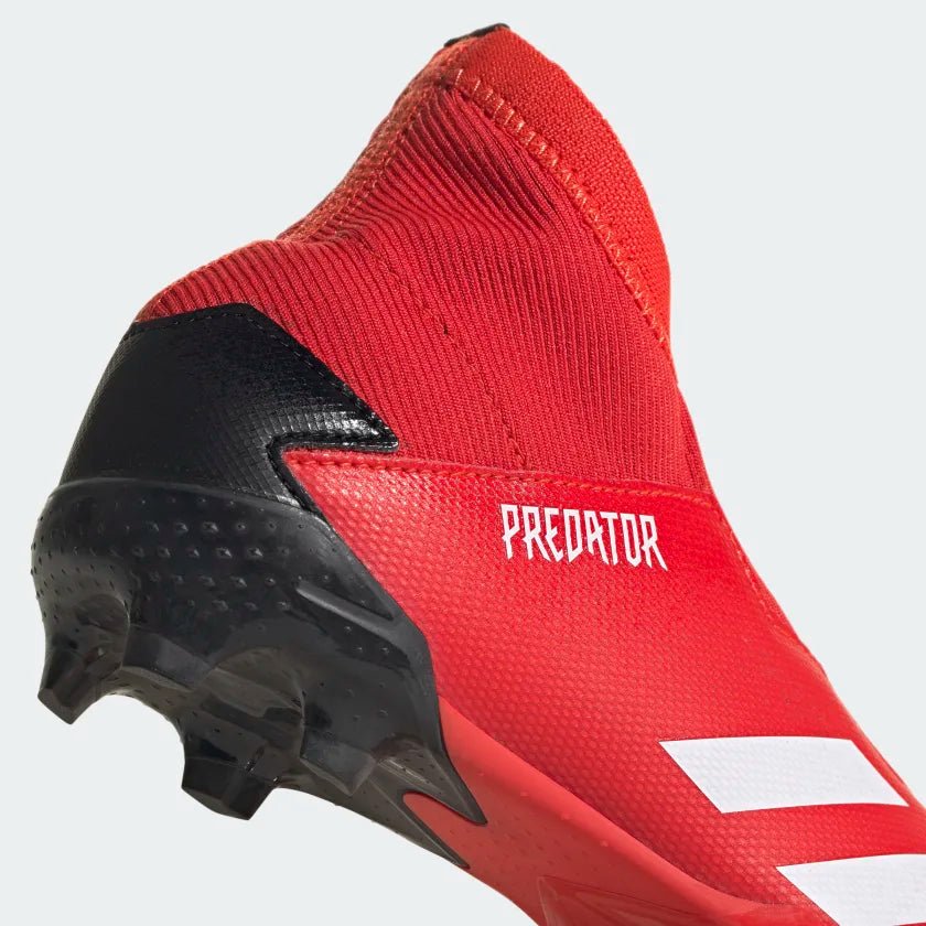 Adidas Predator 20.3 FG Kids Football Boots - Red - Morton’s football vault