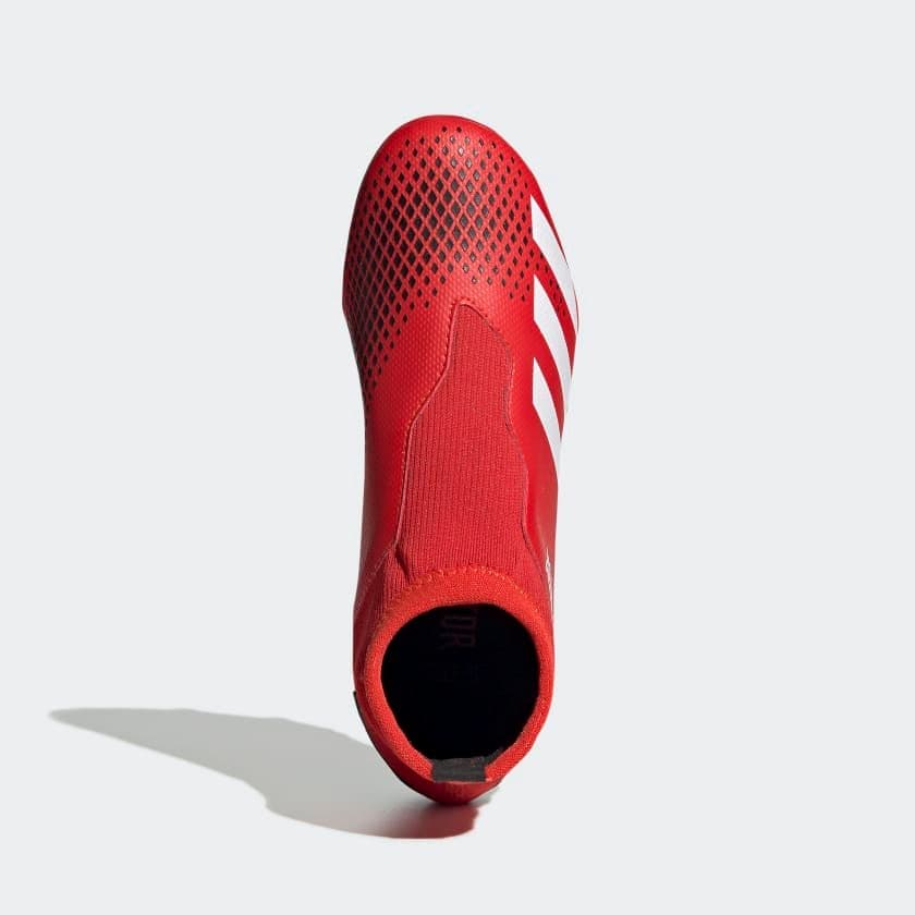 Adidas Predator 20.3 FG Kids Football Boots - Red - Morton’s football vault