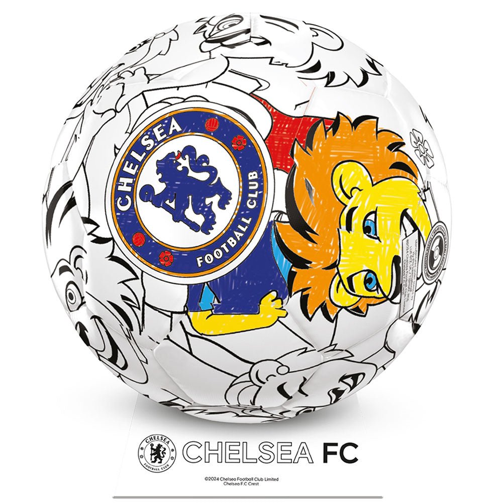 Chelsea FC 'Colour In' Mini Football Set - Morton’s football vault