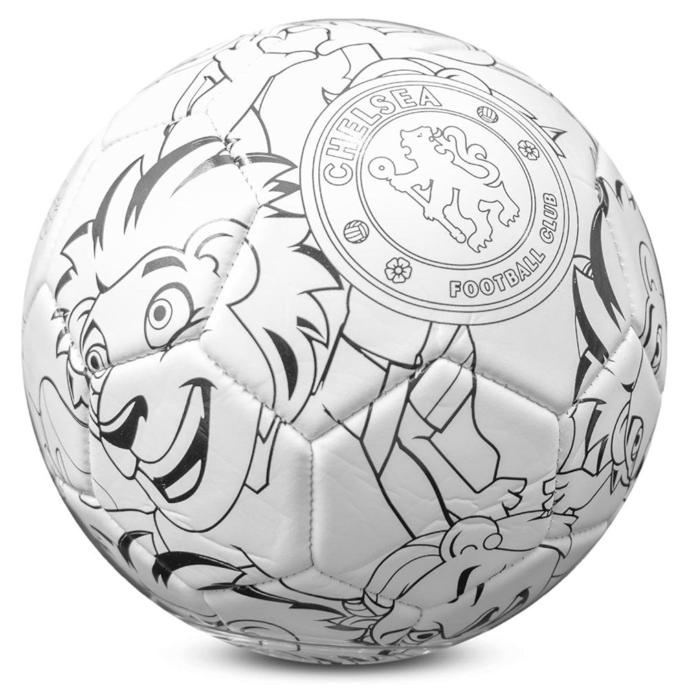 Chelsea FC 'Colour In' Mini Football Set - Morton’s football vault