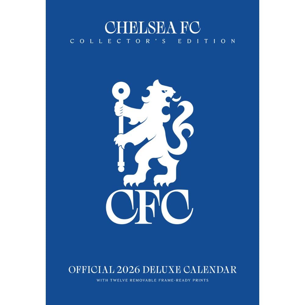 Chelsea FC Deluxe Calendar 2026 - Morton’s football vault