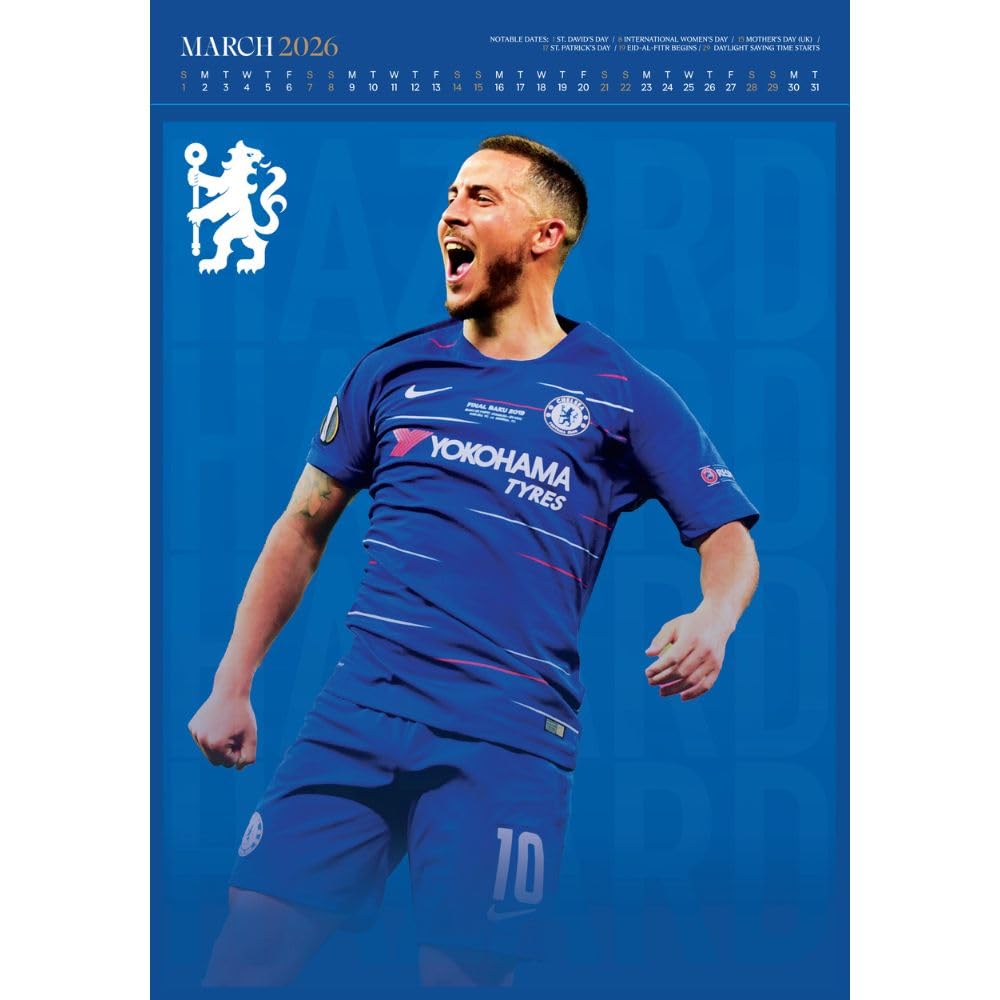 Chelsea FC Deluxe Calendar 2026 - Morton’s football vault
