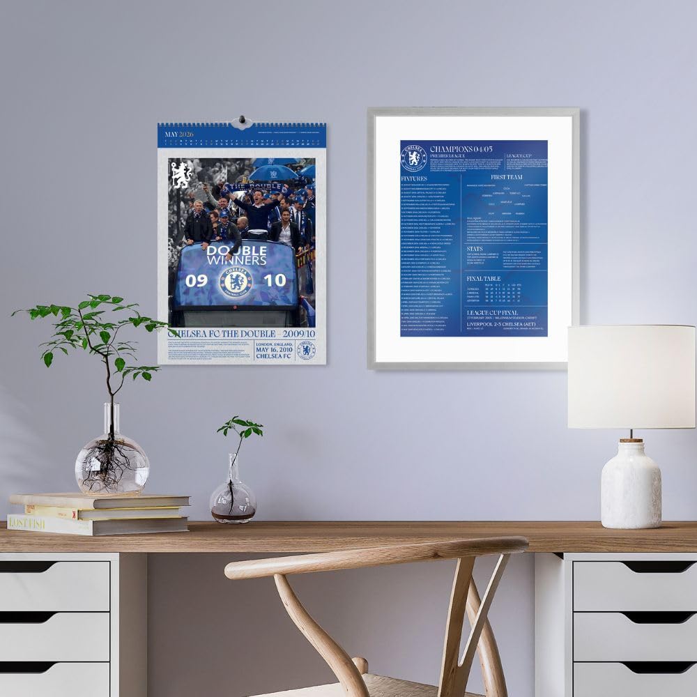 Chelsea FC Deluxe Calendar 2026 - Morton’s football vault