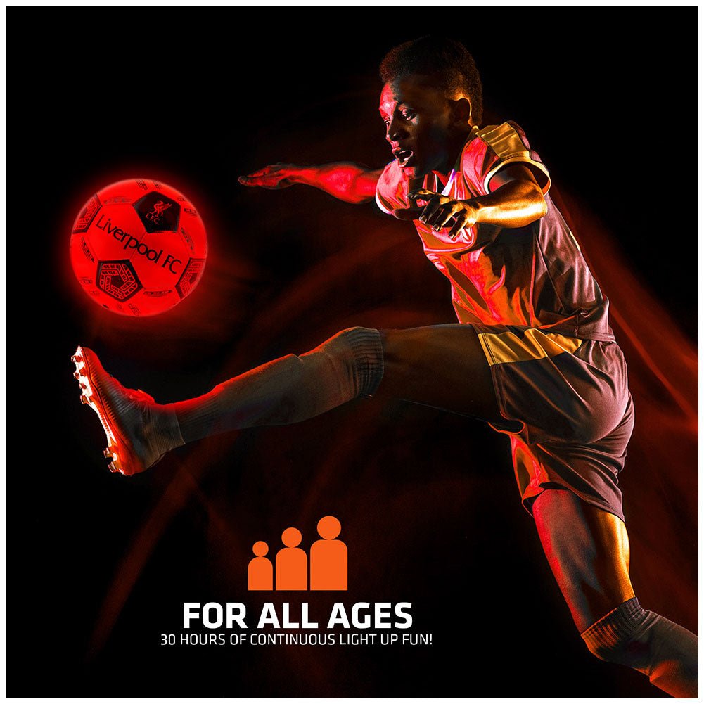 Liverpool FC LED Glow Football - Morton’s football vault