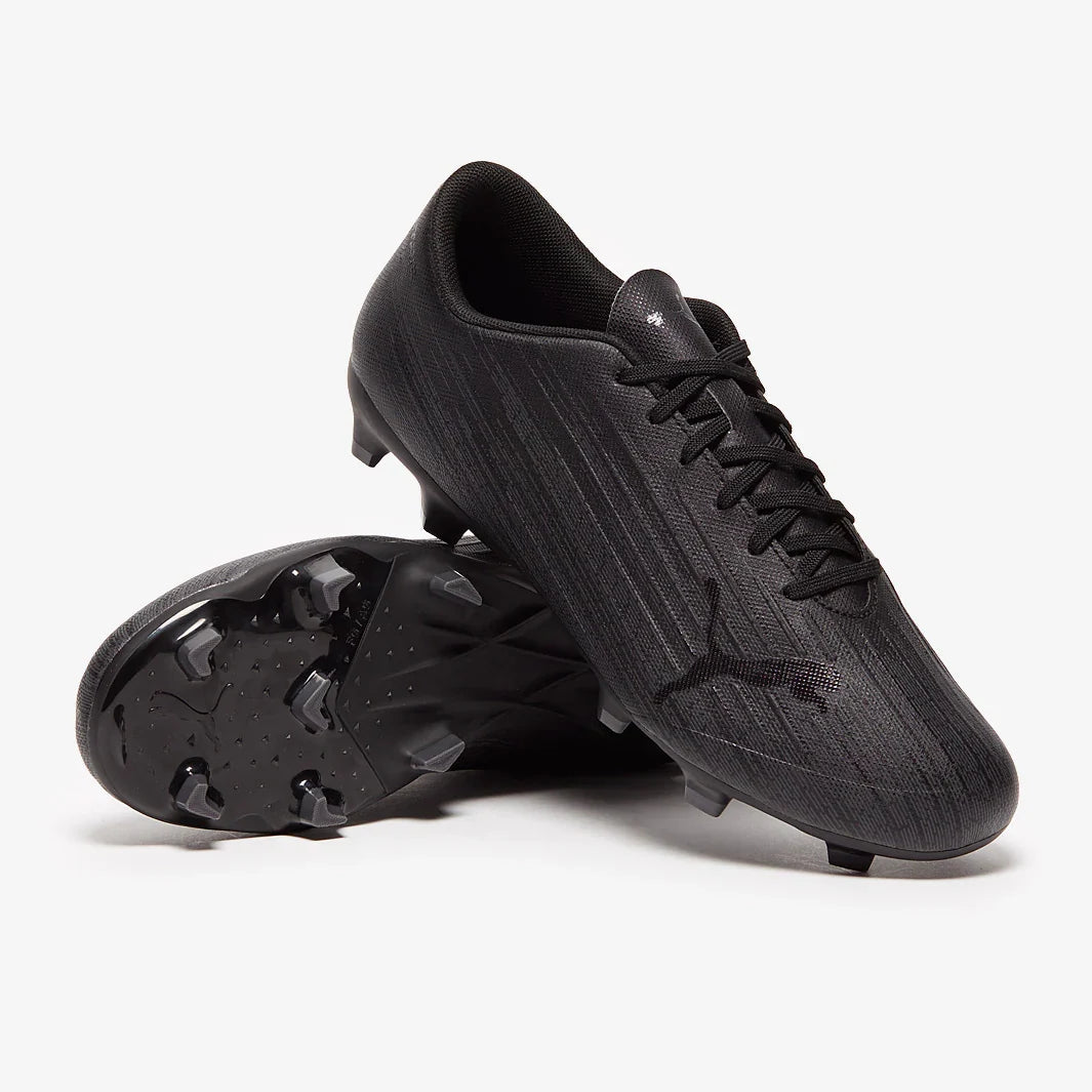 Puma Kids Ultra 4.1 FG/AG Black Football Boots - Morton’s football vault