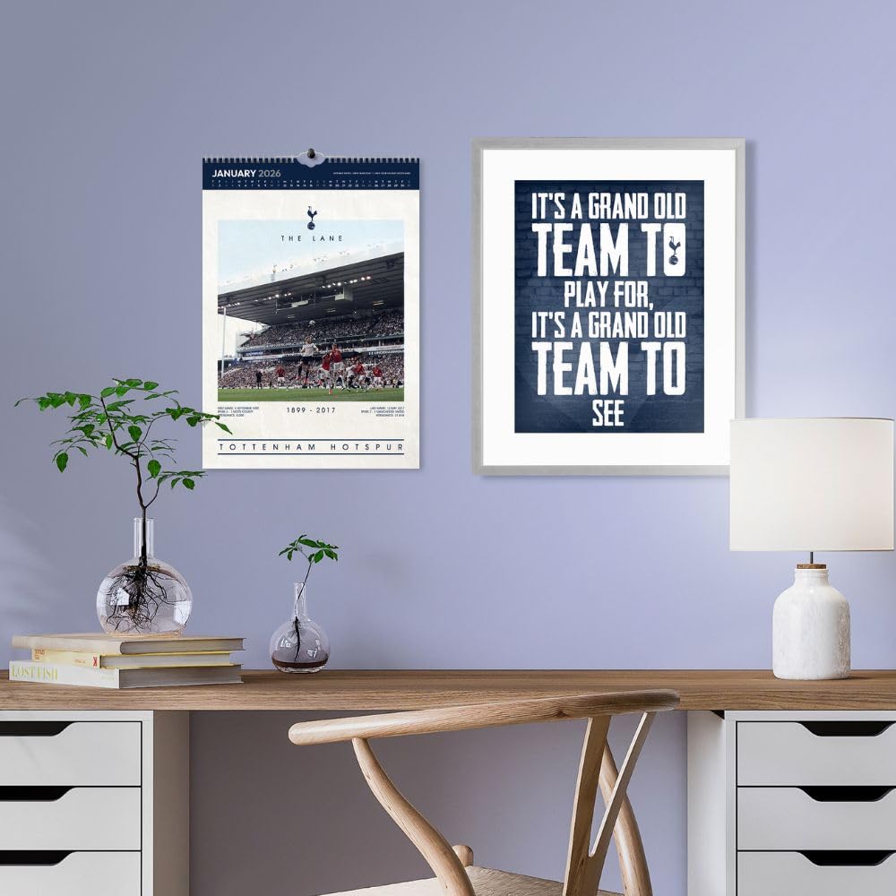 Tottenham Hotspur FC Deluxe Calendar 2026 - Morton’s football vault